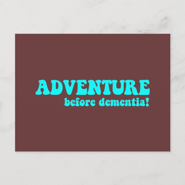 Funny retirement postcard (Front)