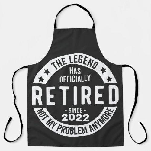 funny retirement retired retired firefighter re apron