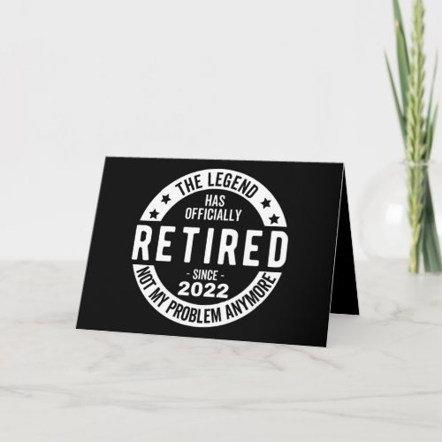 funny retirement retired retired firefighter re card