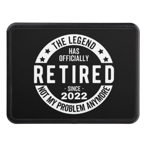 funny retirement retired retired firefighter re hitch cover