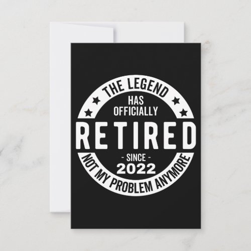 funny retirement retired retired firefighter re note card