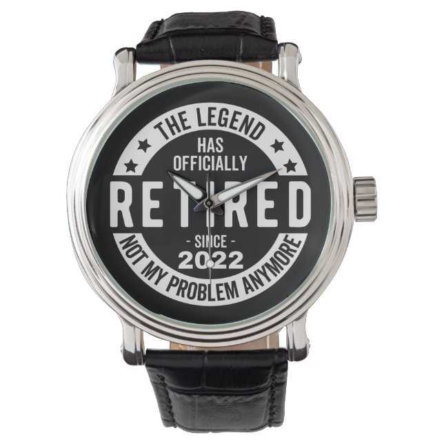 funny retirement, retired, retired firefighter, re watch (Front)