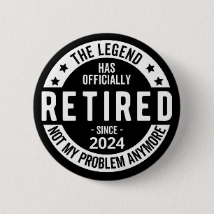 funny retirement, retirement plan button