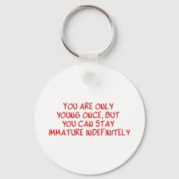 Funny Retirement Saying Keychain by occupationtshirts at Zazzle