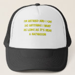 Funny Retirement Saying Trucker Hat at Zazzle