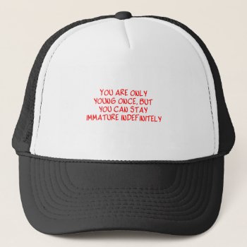Funny Retirement Saying Trucker Hat by occupationtshirts at Zazzle