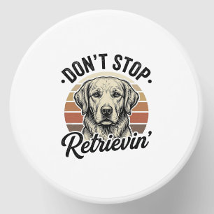 Funny Retriever Dog Vintage Engraving Graphic Tee_ Mini Candle Favors