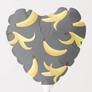 Funny Retro Banana Party Favors Puns Editable Balloon