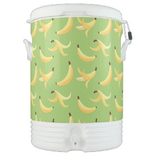 Funny Retro Banana Party Favors Puns Editable Beverage Cooler