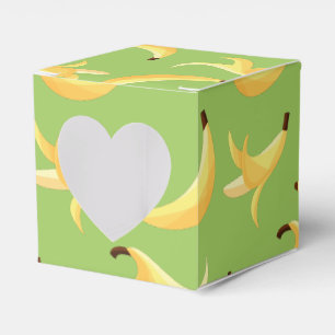 Funny Retro Banana Party Favors Puns Editable Favor Boxes