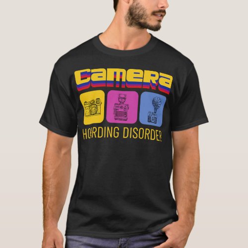 Funny Retro Camera Photography Quote and Photograp T_Shirt