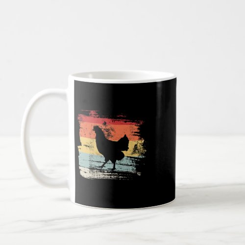 Funny Retro Chicken Farm Animal Coffee Mug