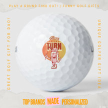 Funny Retro Golf Hotdog Mascot Glizzy At The Turn