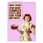 Retro Housewife Birthday Card | Zazzle