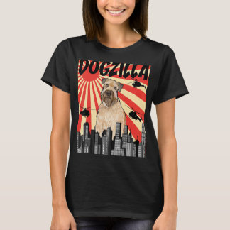 Funny Retro Japanese Dogzilla Soft Coated Wheaten T-Shirt
