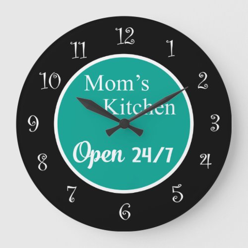 Funny Retro Kitchen Wall Clocks For Mom
