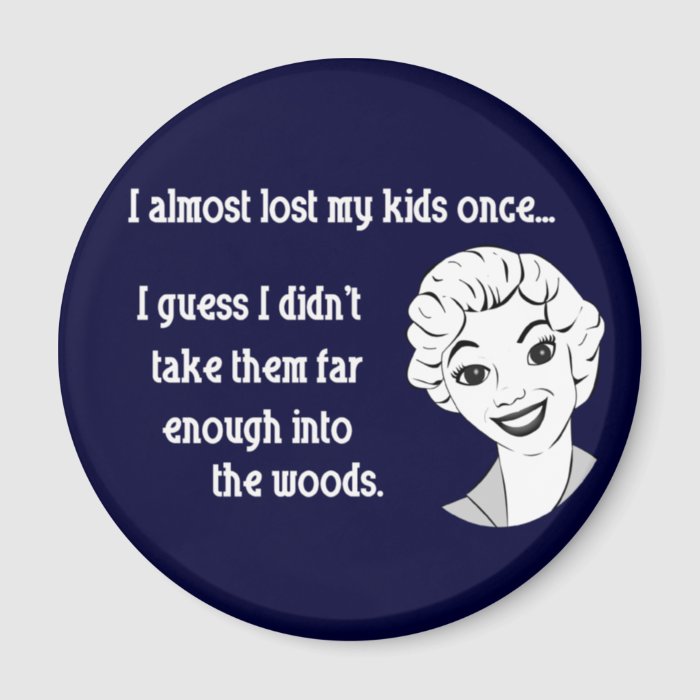 Funny Retro Mom Magnet