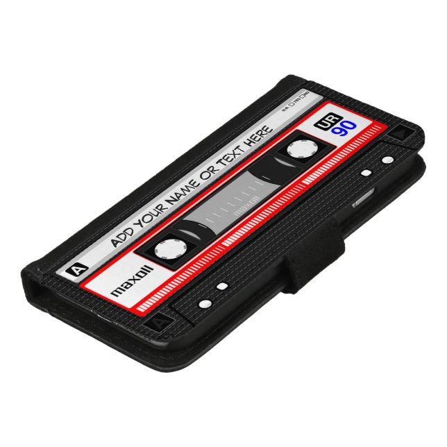 Funny Retro Music Cassette Tape iPhone Wallet Case | Zazzle Funny Retro Music Cassette Tape iPhone Wallet Case | Zazzle