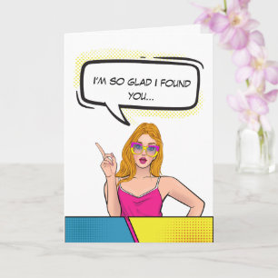 Funny Retro Valentine Card – For Him