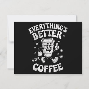 Funny Retro Vintage Coffee Men or Women Coffee