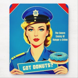 Funny Retro Vintage Inspired Police Humor