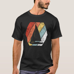 Funny Retro Vintage Sailing 80s Style T-Shirt