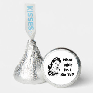 Funny Retro What Table Do I Go To Bunco Hershey®'s Kisses®