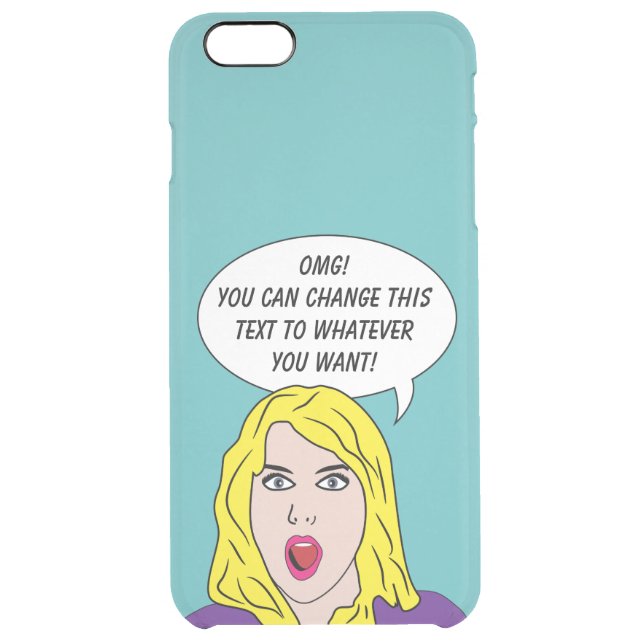 FUNNY RETRO WOMAN custom phone cases (Back)