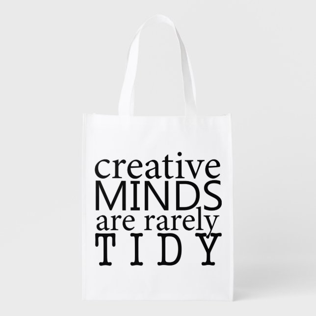 Funny Reusable Tote Bag (Front)