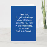 Funny &quot;reverse&quot; Father&#39;s Day Card at Zazzle