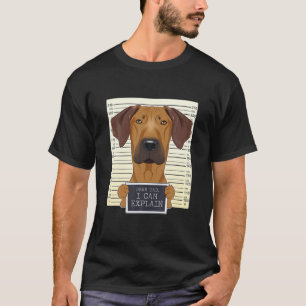 Funny Rhodesian Ridgeback Dad I Rhodesian Ridgebac T-Shirt