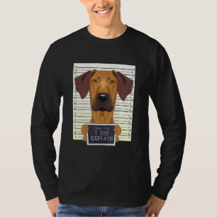Funny Rhodesian Ridgeback Mom I Rhodesian Ridgebac T-Shirt