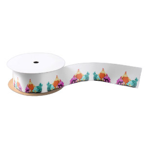 Funny Ribbon with Chickens Waiting Egg To Hatch