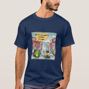 Funny Rick London Support Artichoke Comic T-Shirt
