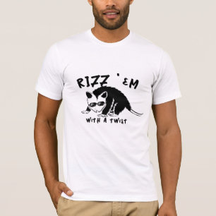 Funny "Rizz Em With A Twist" T-Shirt - LOL Humor T