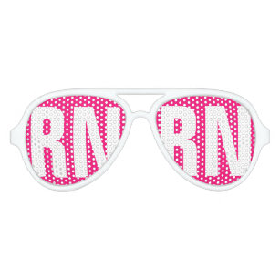 Funny RN nurse graduation party shades sunglasses