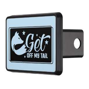 Funny road trip word art hitch cover