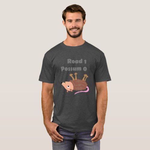 Funny Roadkill Possum T_shirt