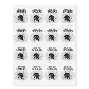 Funny Robot total solar eclipse 2017 Temporary Tattoos