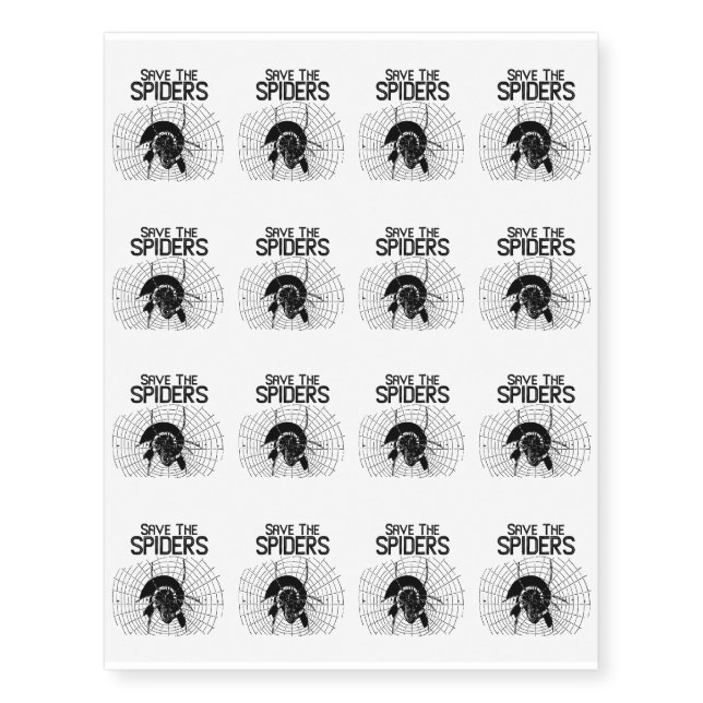 Funny Robot total solar eclipse 2017 Temporary Tattoos (Front)