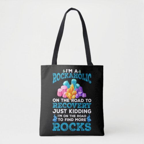 Funny Rock Collector Geologist Hobby Geology Fun Tote Bag