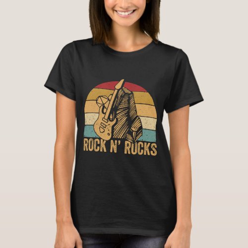 Funny Rock Hunting Geologist Rock N Rocks 1 T_Shirt