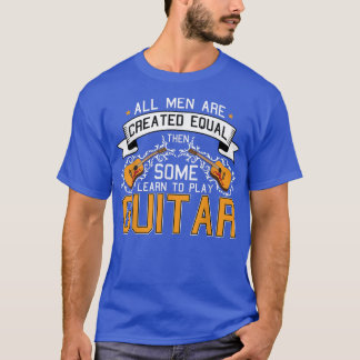 Funny Rock Music Guitarst Guitar Lover Motive With T-Shirt