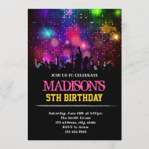 Funny rockstar invite