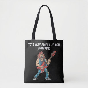 Funny Rockstar Tote Bag