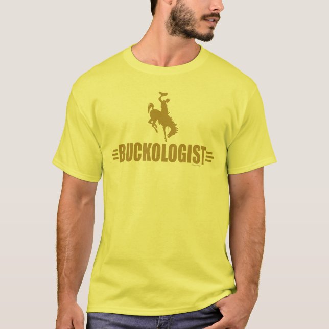 Funny Rodeo Bucking Bronco T-Shirt (Front)