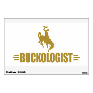 Funny Rodeo Bucking Bronco Wall Sticker