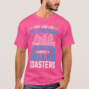 Funny Roller Coaster Theme Park Rollercoaster T-Shirt