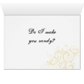 Funny Romantic Couple Card (Inside Horizontal (Bottom))