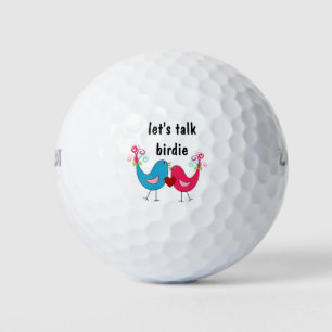 Funny Romantic Golf Balls